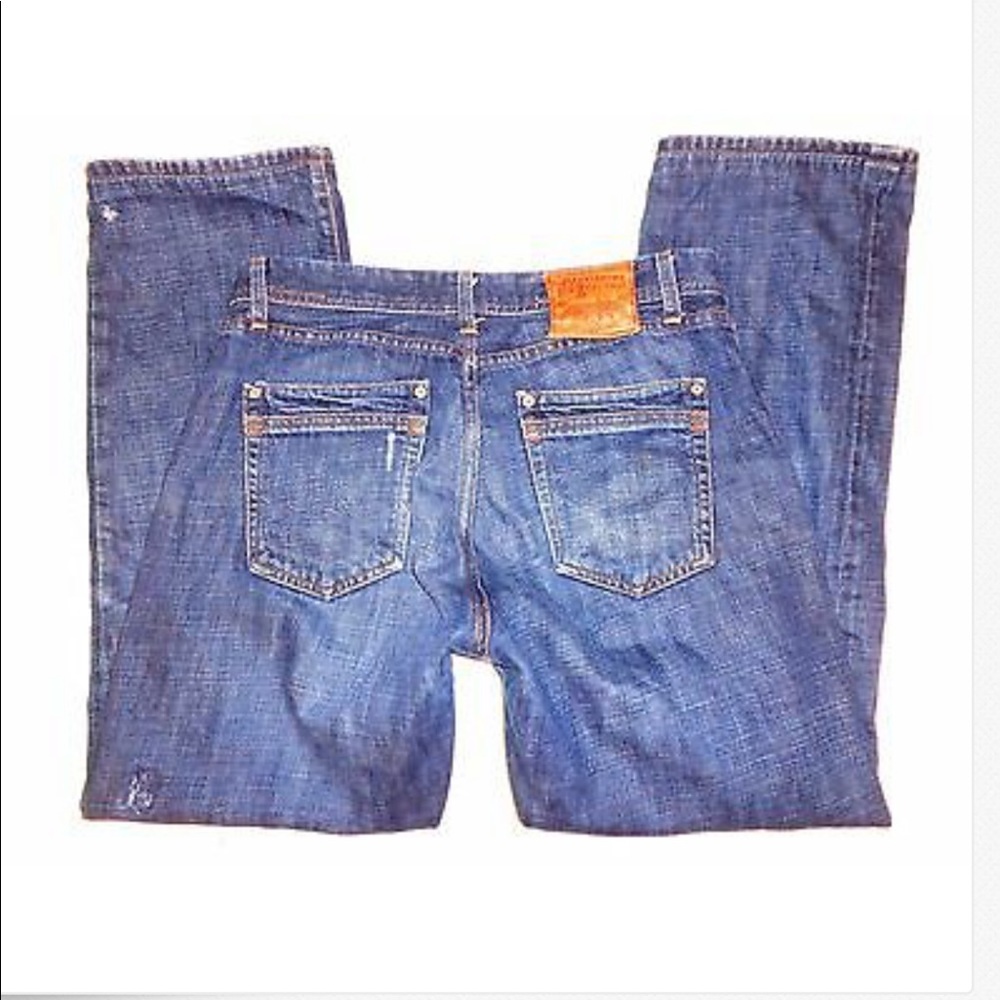 Men's Canterbury New Zealand Distressed Boot Jeans